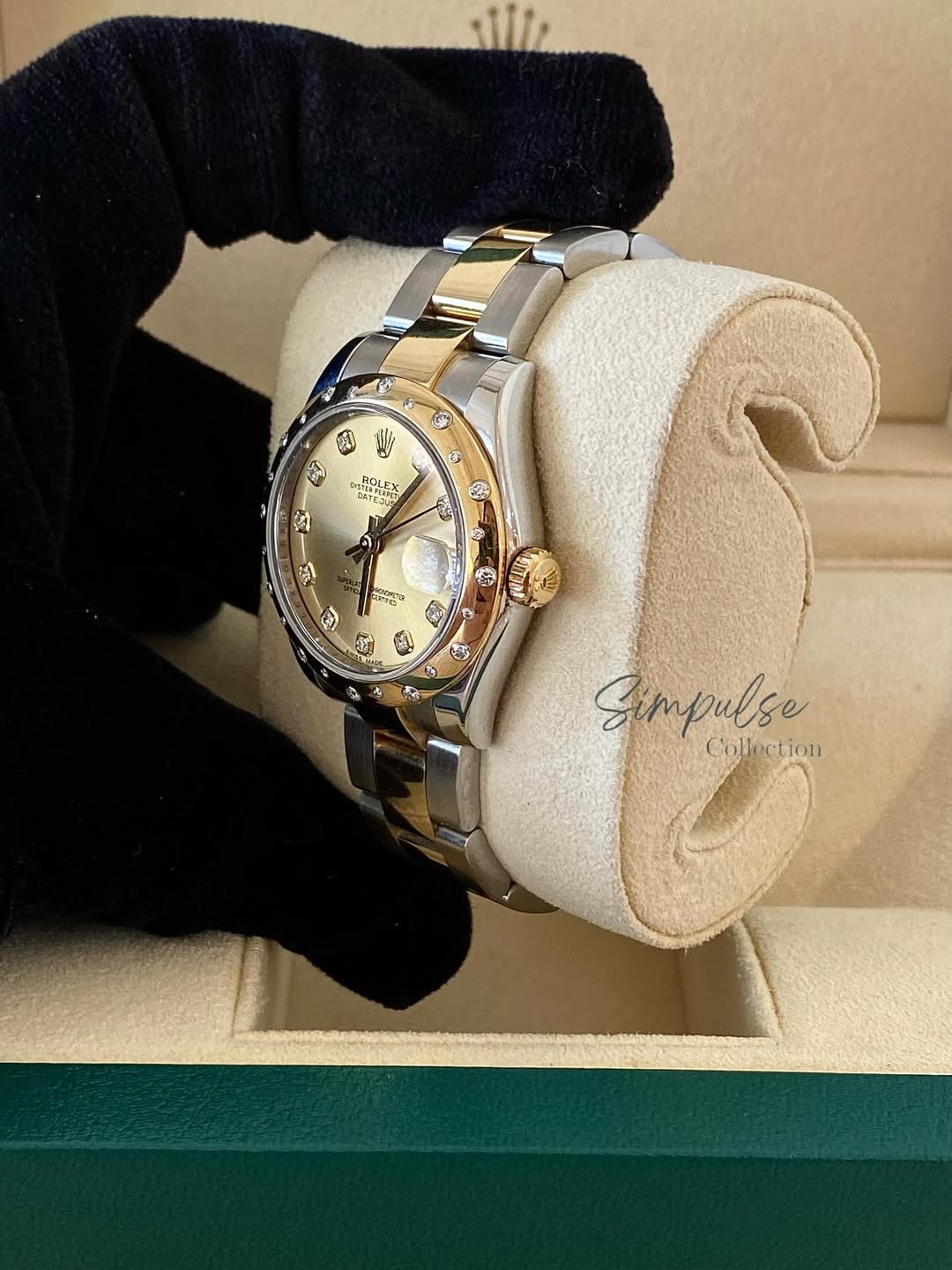ROLEX Datejust 31mm Two Tone YG