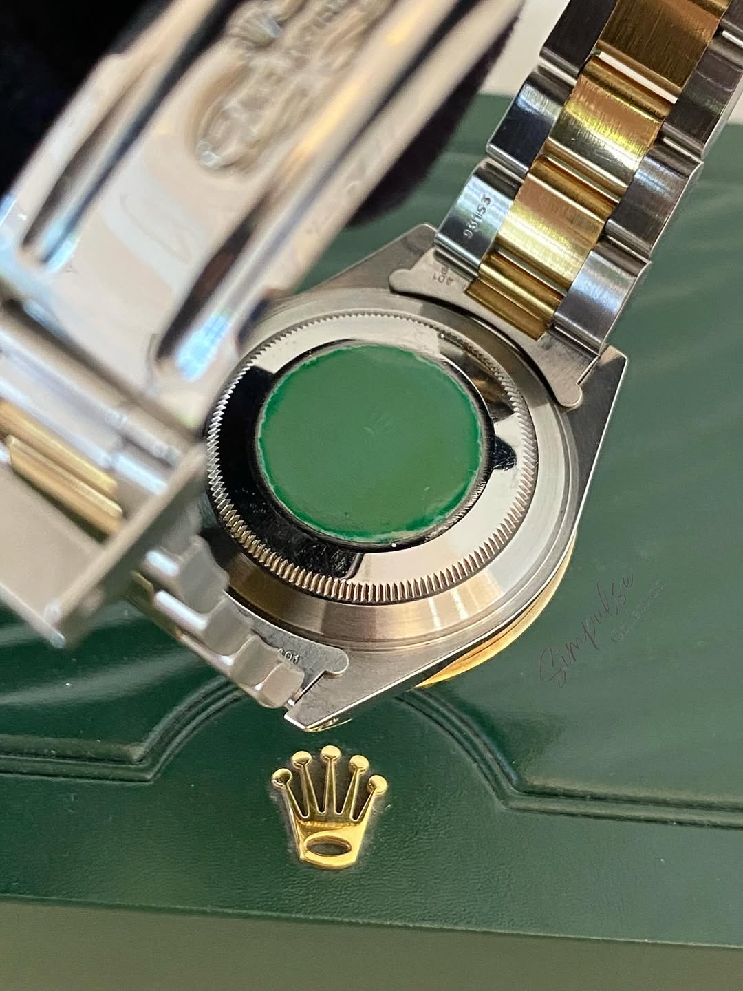 ROLEX Submariner Date "Bluesy" Royal Blue Dial w/ Oyster Steel Two Tone YG