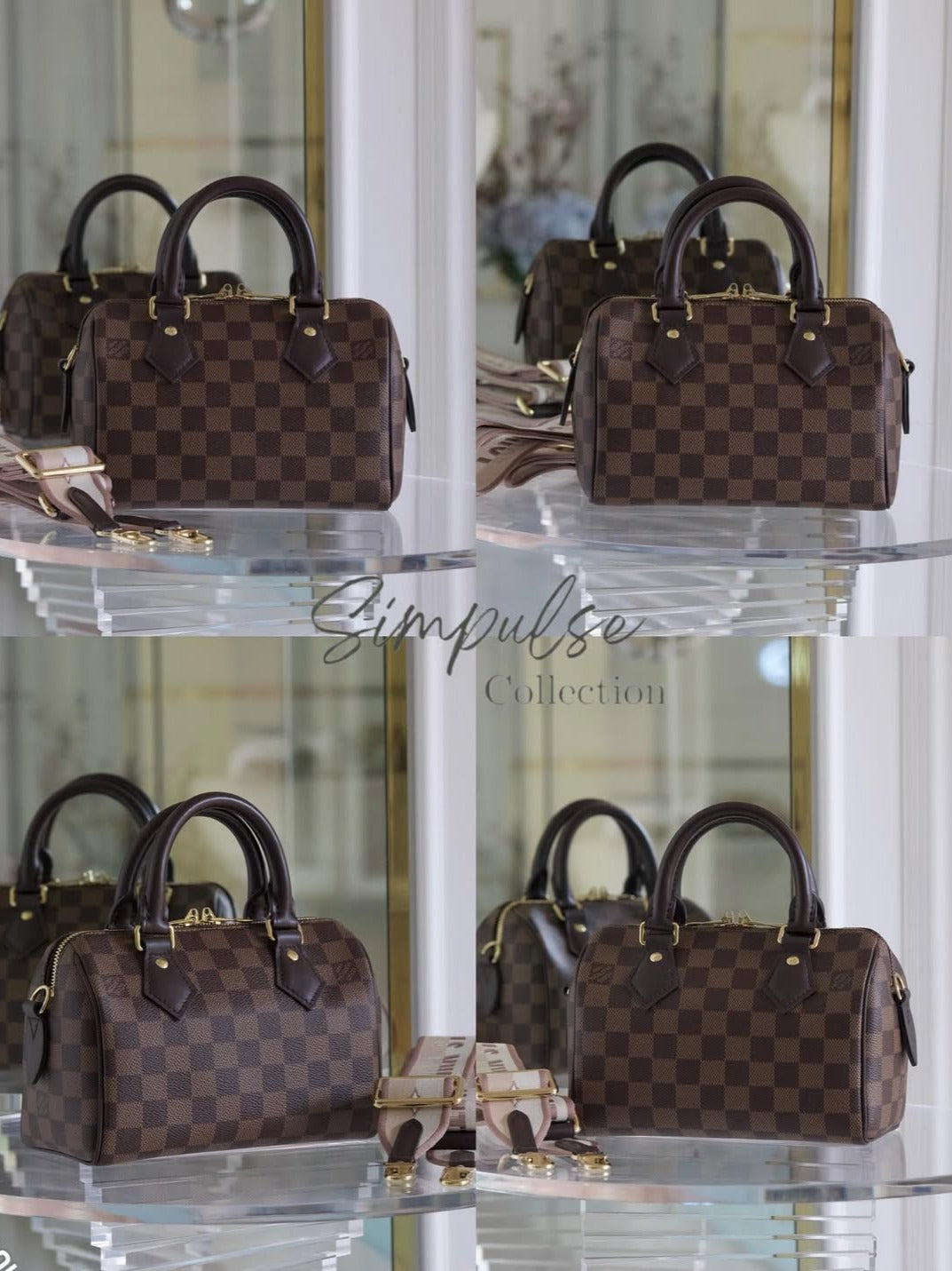 LOUIS VUITTON Speedy Bandoulière 20 DE