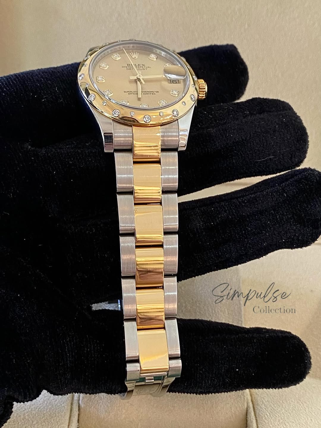 ROLEX Datejust 31mm Two Tone YG