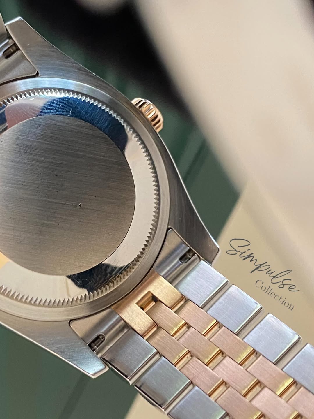 ROLEX Datejust 36mm Two Tone RG Anniversary Dial w/ DiA
