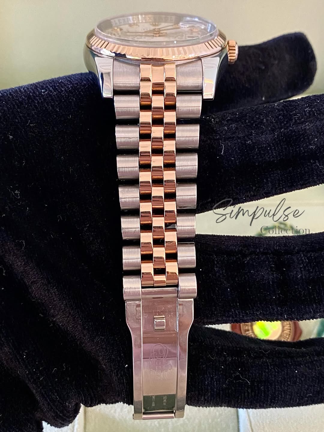 ROLEX Datejust 36mm Two Tone RG Anniversary Dial w/ DiA