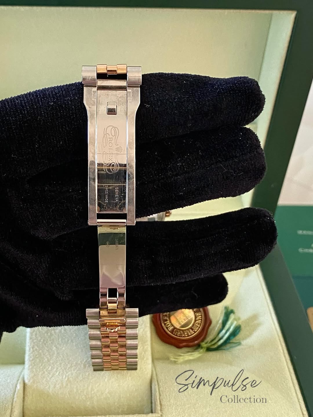 ROLEX Datejust 36mm Two Tone RG Anniversary Dial w/ DiA