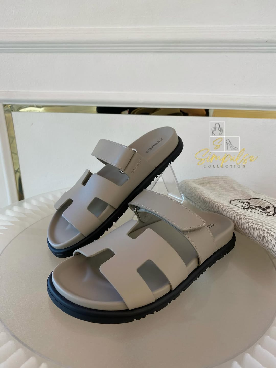 HERMES Chypre Sandals