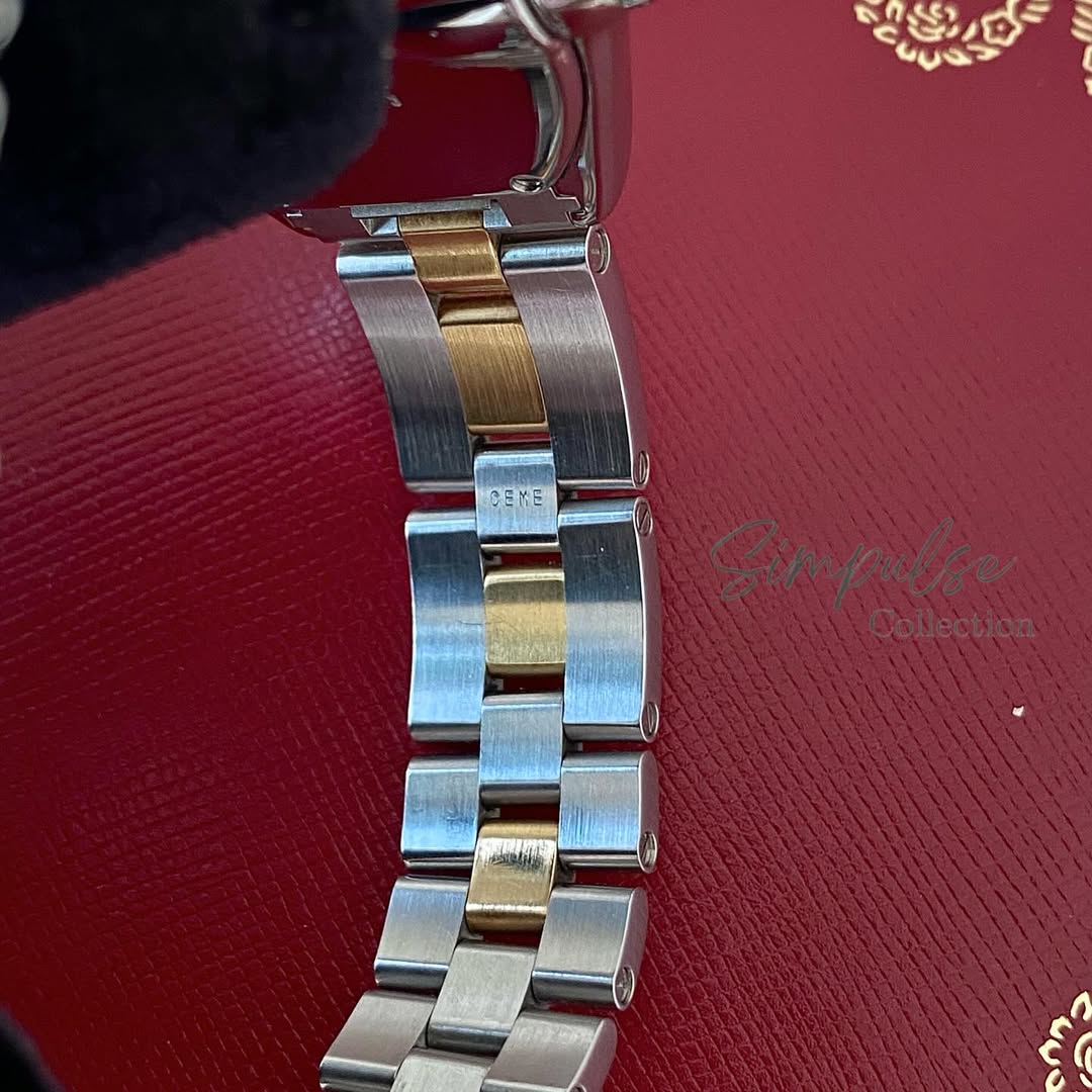 CARTIER Roadster Small Two Tone YG Stainless Steel in Quartz