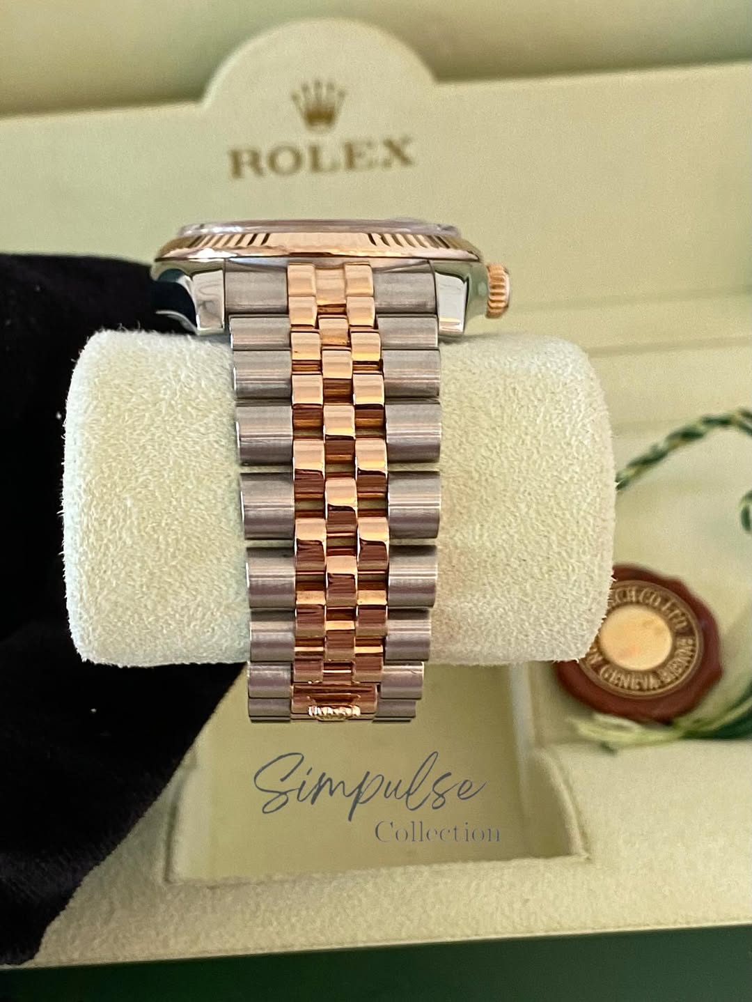 ROLEX Datejust 36mm Two Tone RG Anniversary Dial w/ DiA