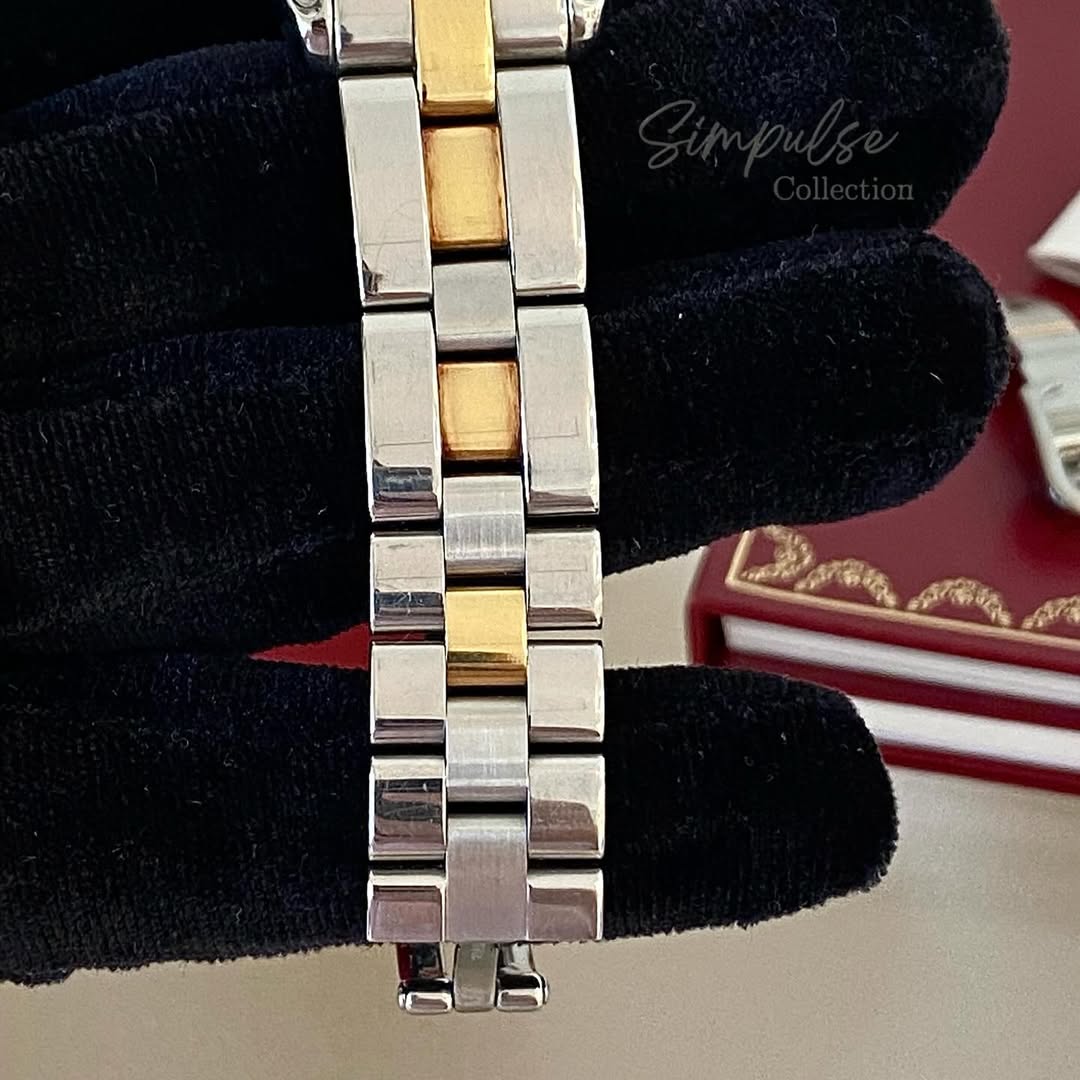 CARTIER Roadster Small Two Tone YG Stainless Steel in Quartz