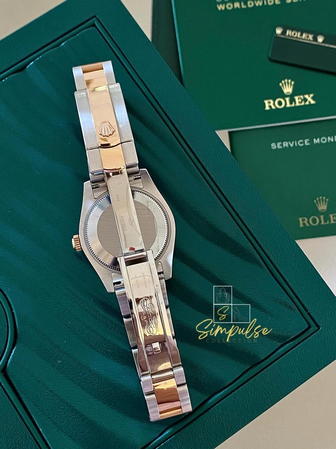 ROLEX Datejust 31mm Two Tone RG