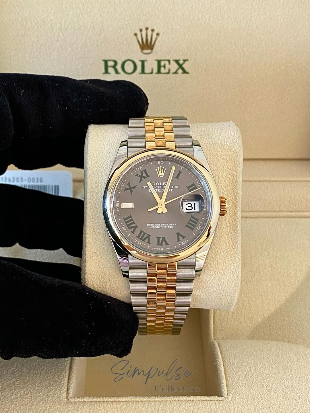 ROLEX Wimbledon 36mm Jubilee