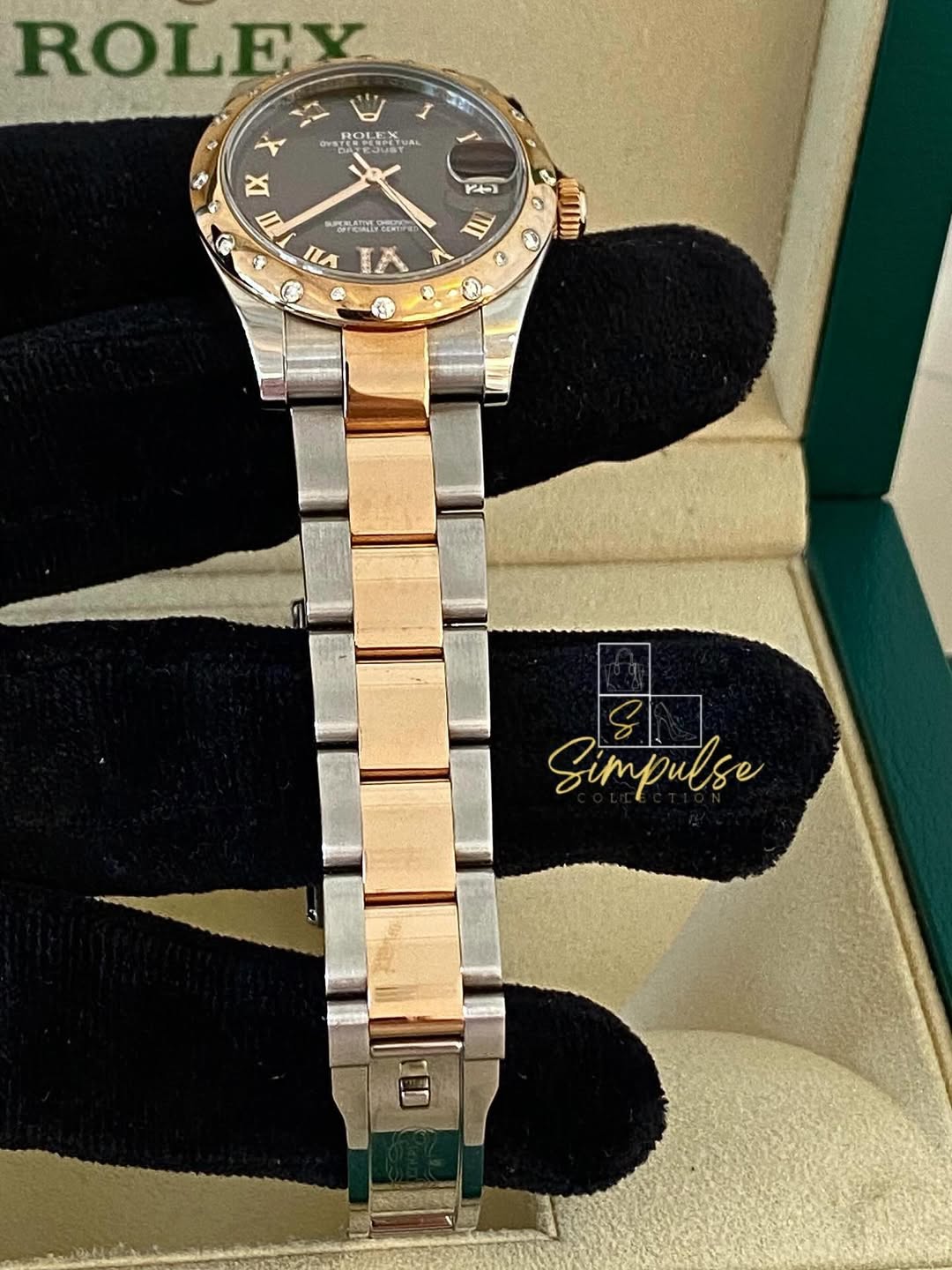ROLEX Datejust 31mm Two Tone RG