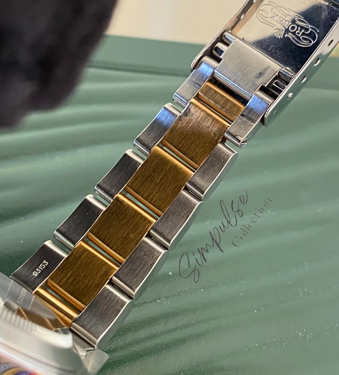 ROLEX Submariner Date "Bluesy" Royal Blue Dial w/ Oyster Steel Two Tone YG