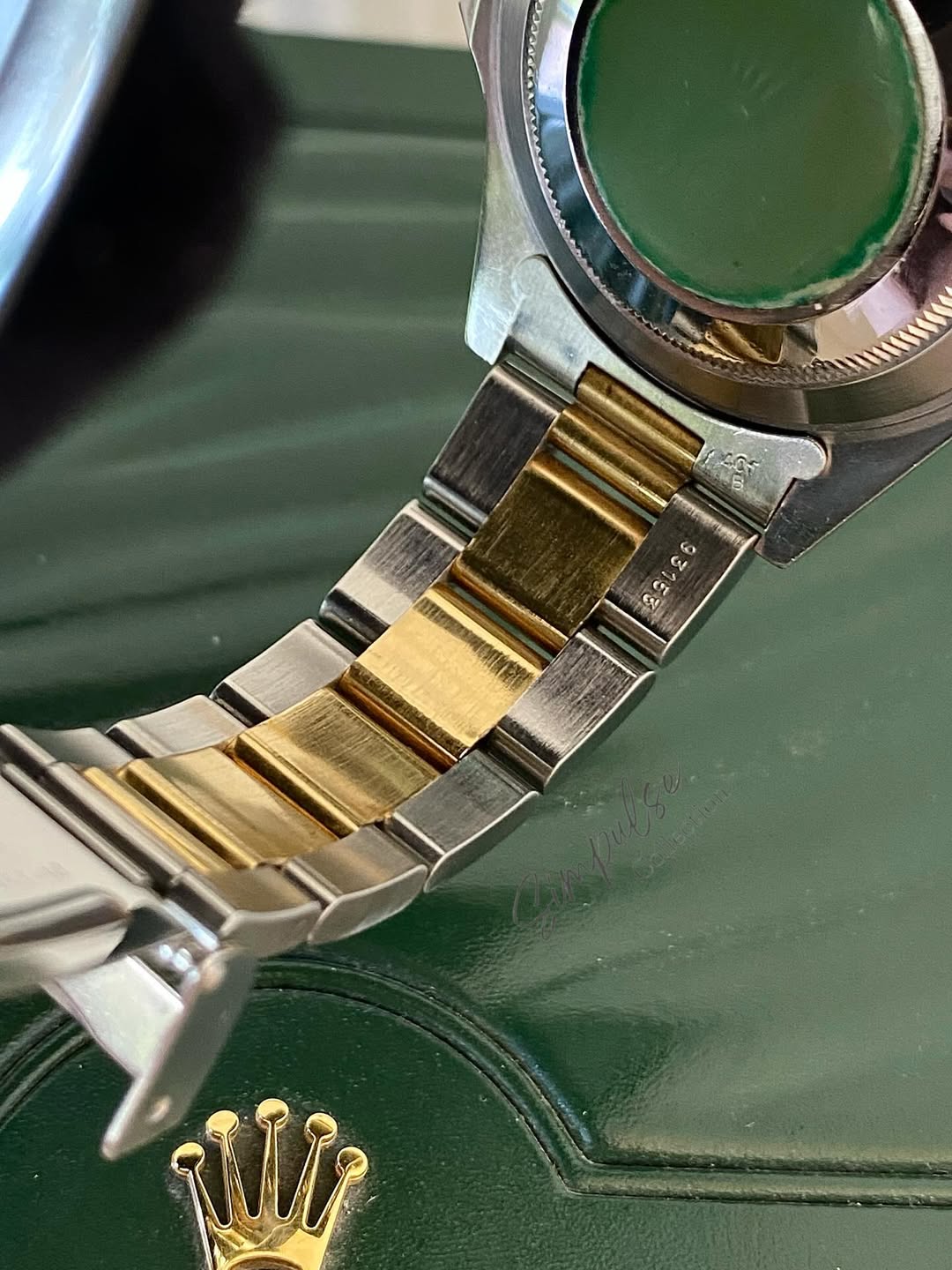 ROLEX Submariner Date "Bluesy" Royal Blue Dial w/ Oyster Steel Two Tone YG