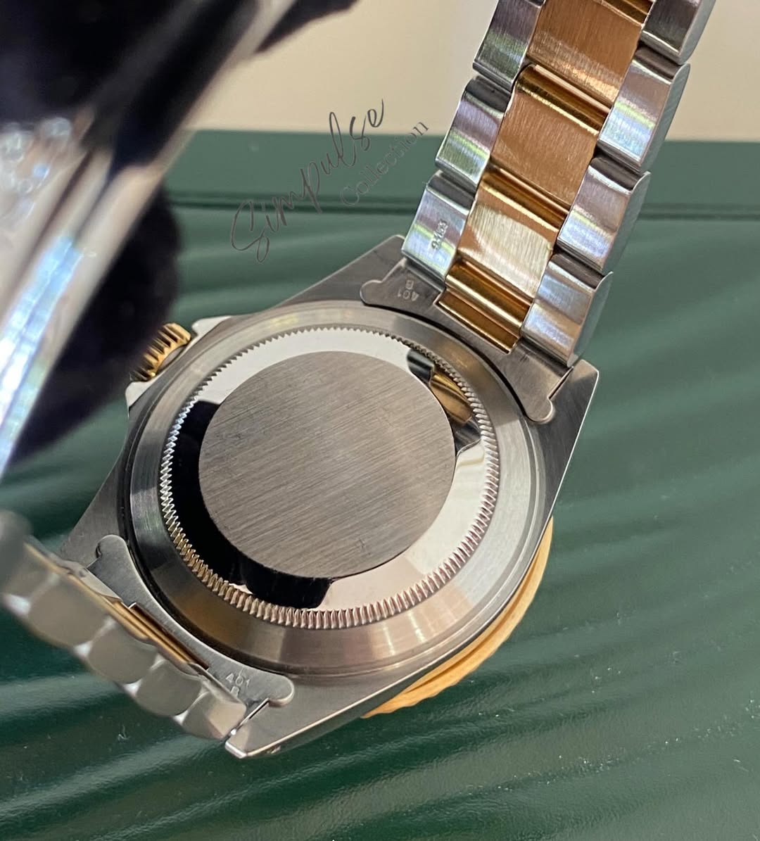 ROLEX Submariner Date "Bluesy" Royal Blue Dial w/ Oyster Steel Two Tone YG