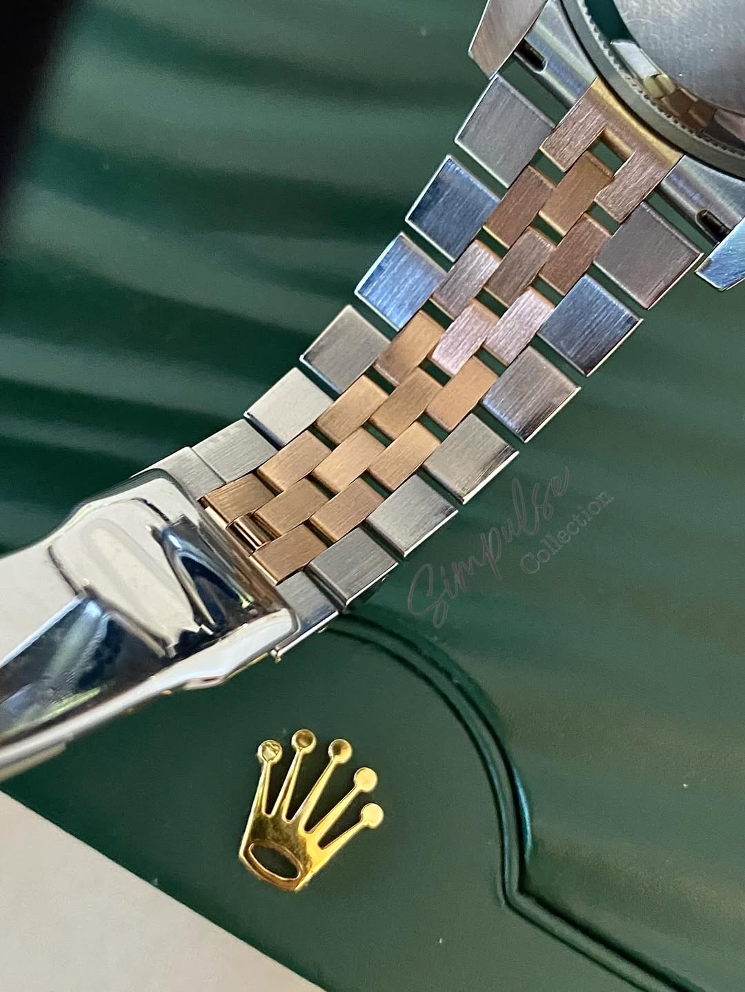 ROLEX Datejust 36mm Two Tone RG Anniversary Dial w/ DiA