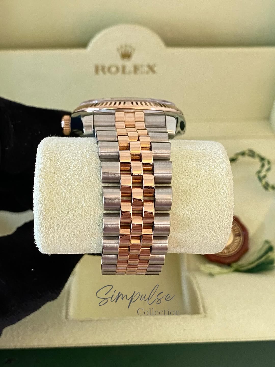 ROLEX Datejust 36mm Two Tone RG Anniversary Dial w/ DiA
