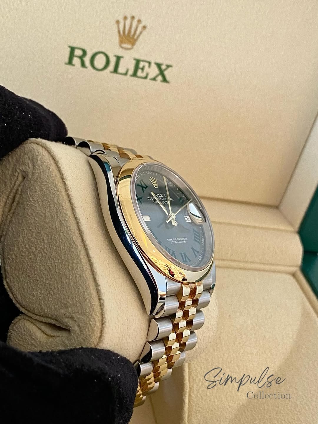 ROLEX Wimbledon 36mm Jubilee