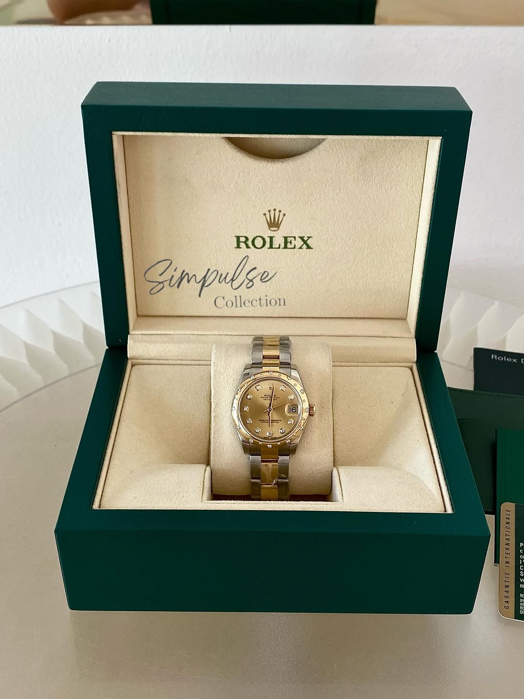 ROLEX Datejust 31mm Two Tone YG