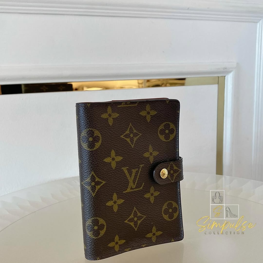 Louis Vuitton Monogram Agenda Pm Ring Cover