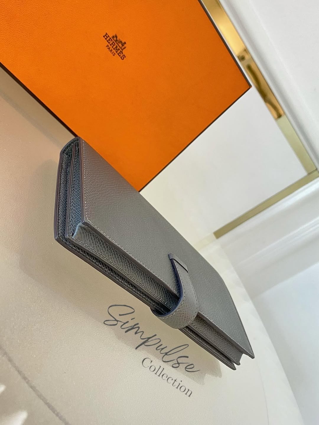 Hermes Bearn Souffle Long Wallet