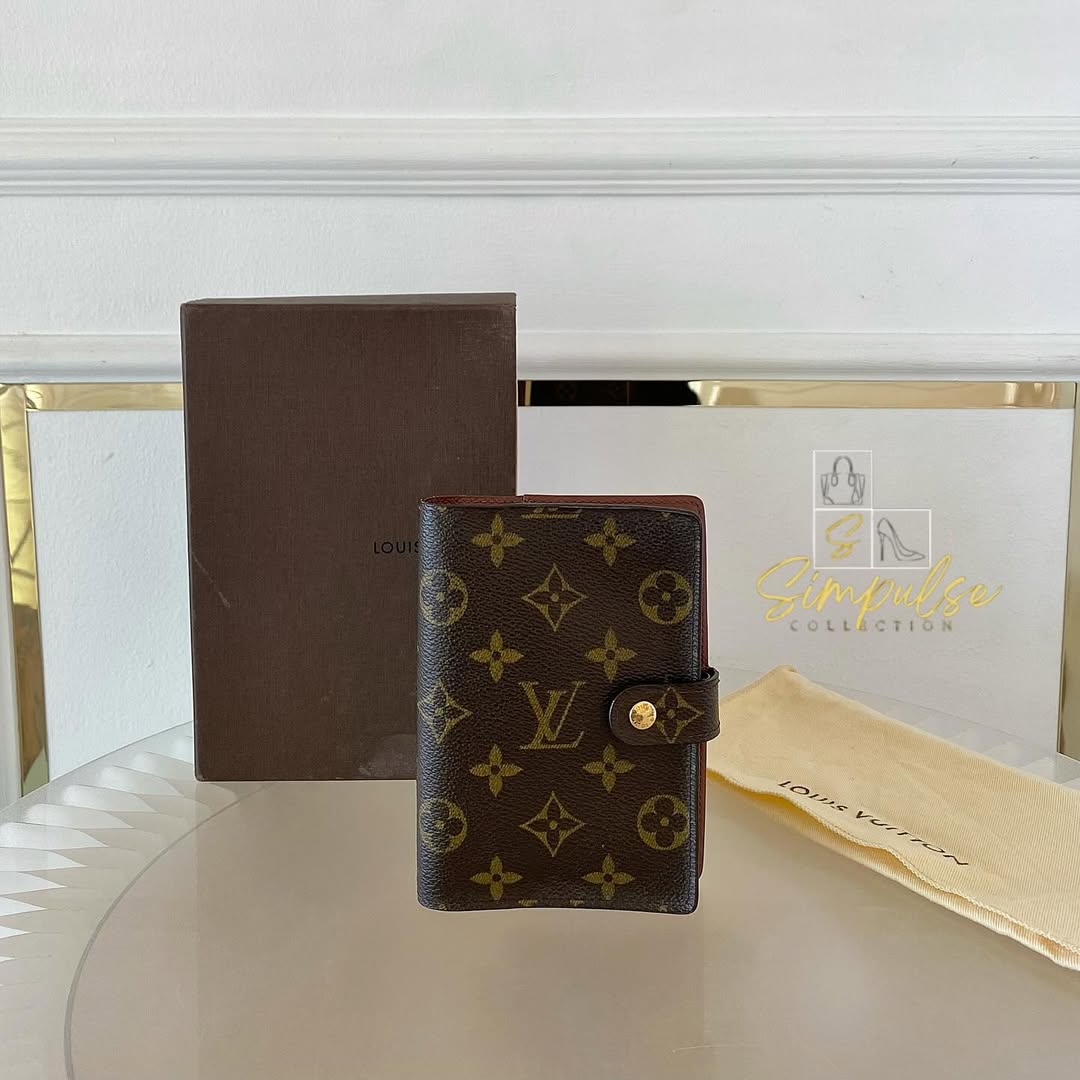 Louis Vuitton Monogram Agenda Pm Ring Cover