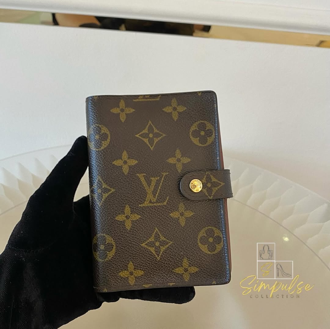 Louis Vuitton Monogram Agenda Pm Ring Cover