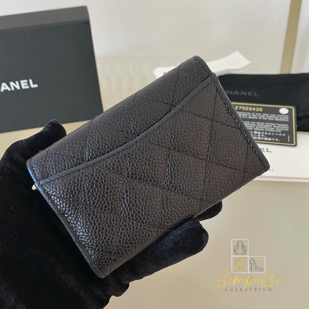 Chanel Classic Flap Caviar Cardholder