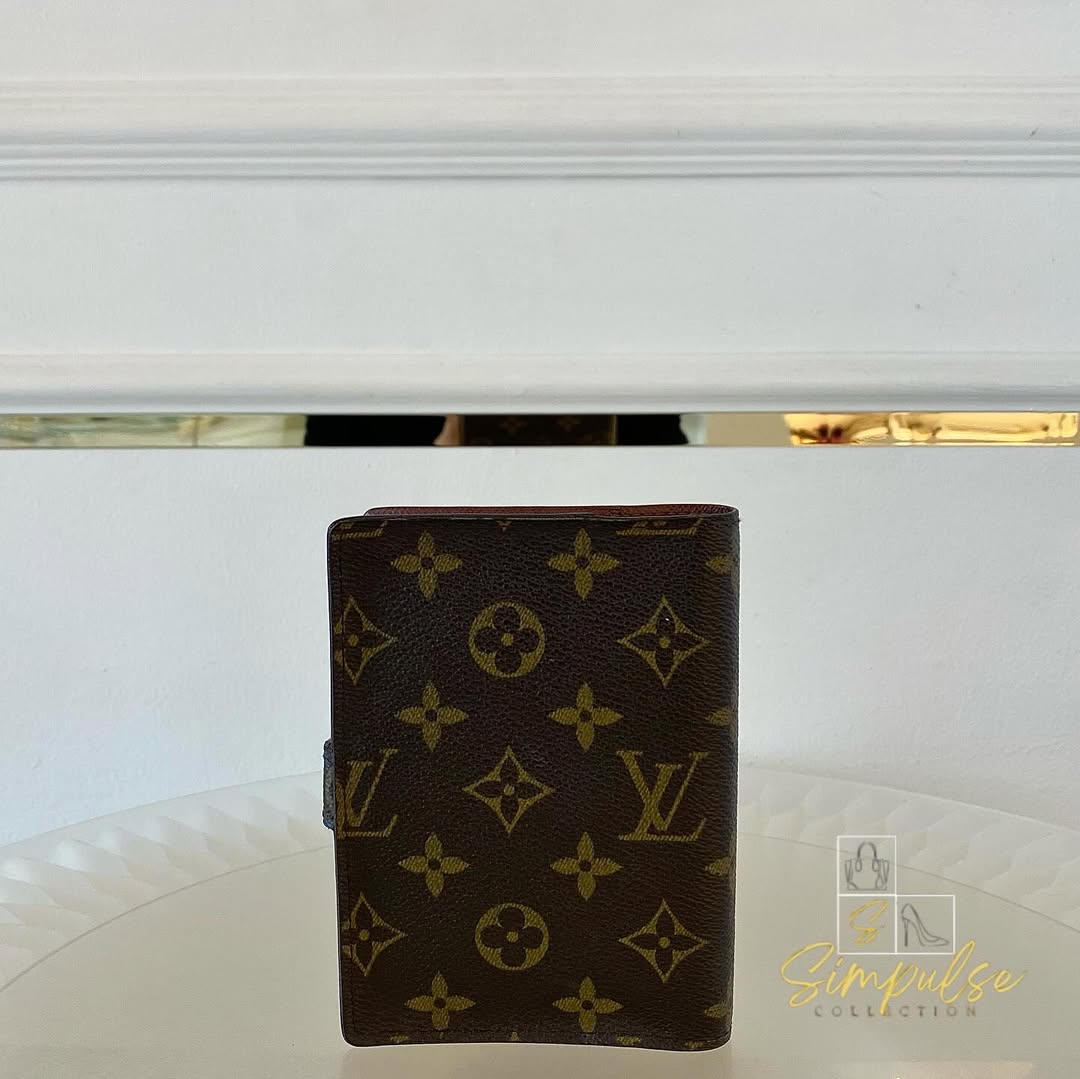 Louis Vuitton Monogram Agenda Pm Ring Cover