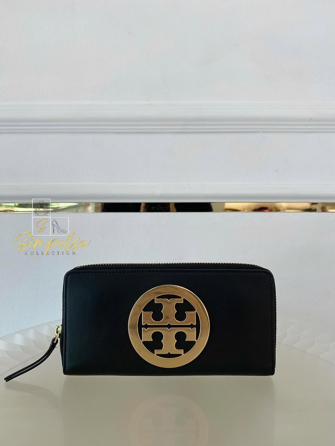 TORY BURCH Charlie Zip Continental Wallet