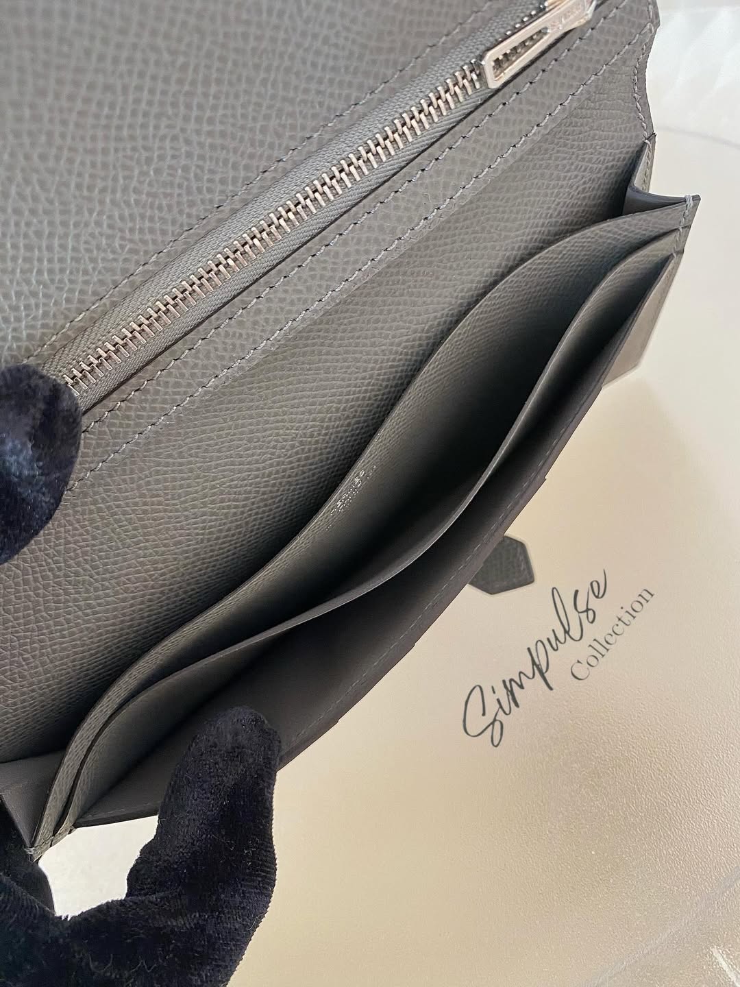 Hermes Bearn Souffle Long Wallet