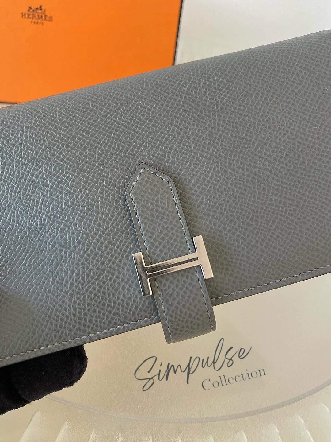 Hermes Bearn Souffle Long Wallet