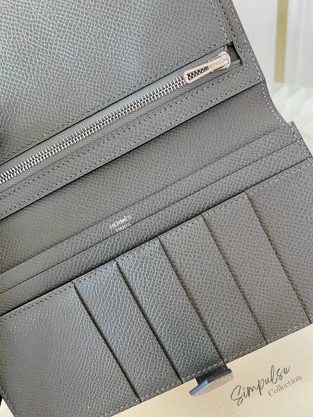 Hermes Bearn Souffle Long Wallet