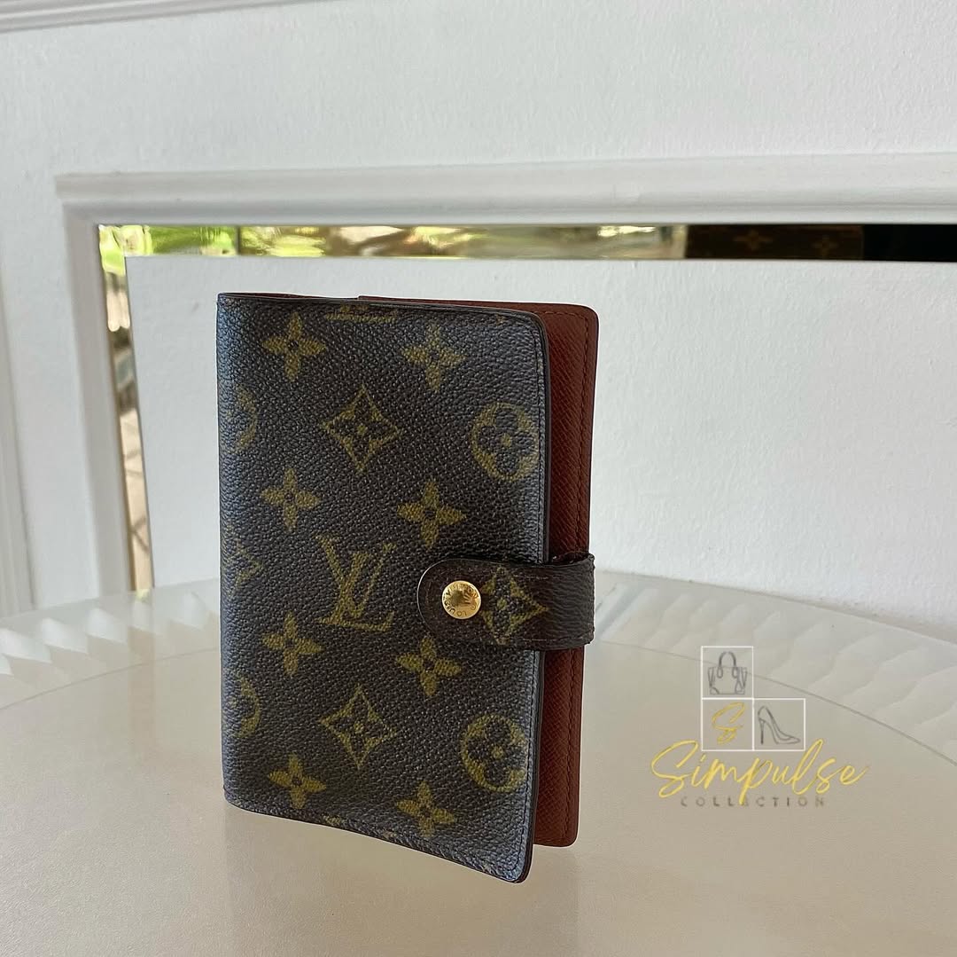 Louis Vuitton Monogram Agenda Pm Ring Cover