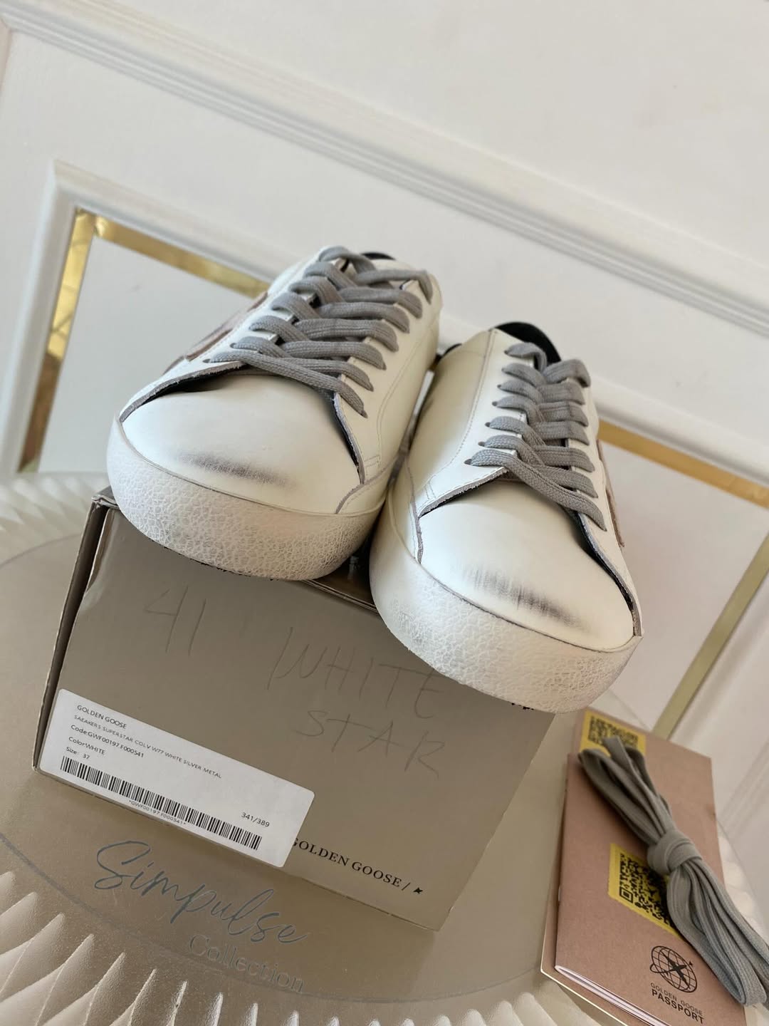 GGDB Superstar Low Top Sneakers
