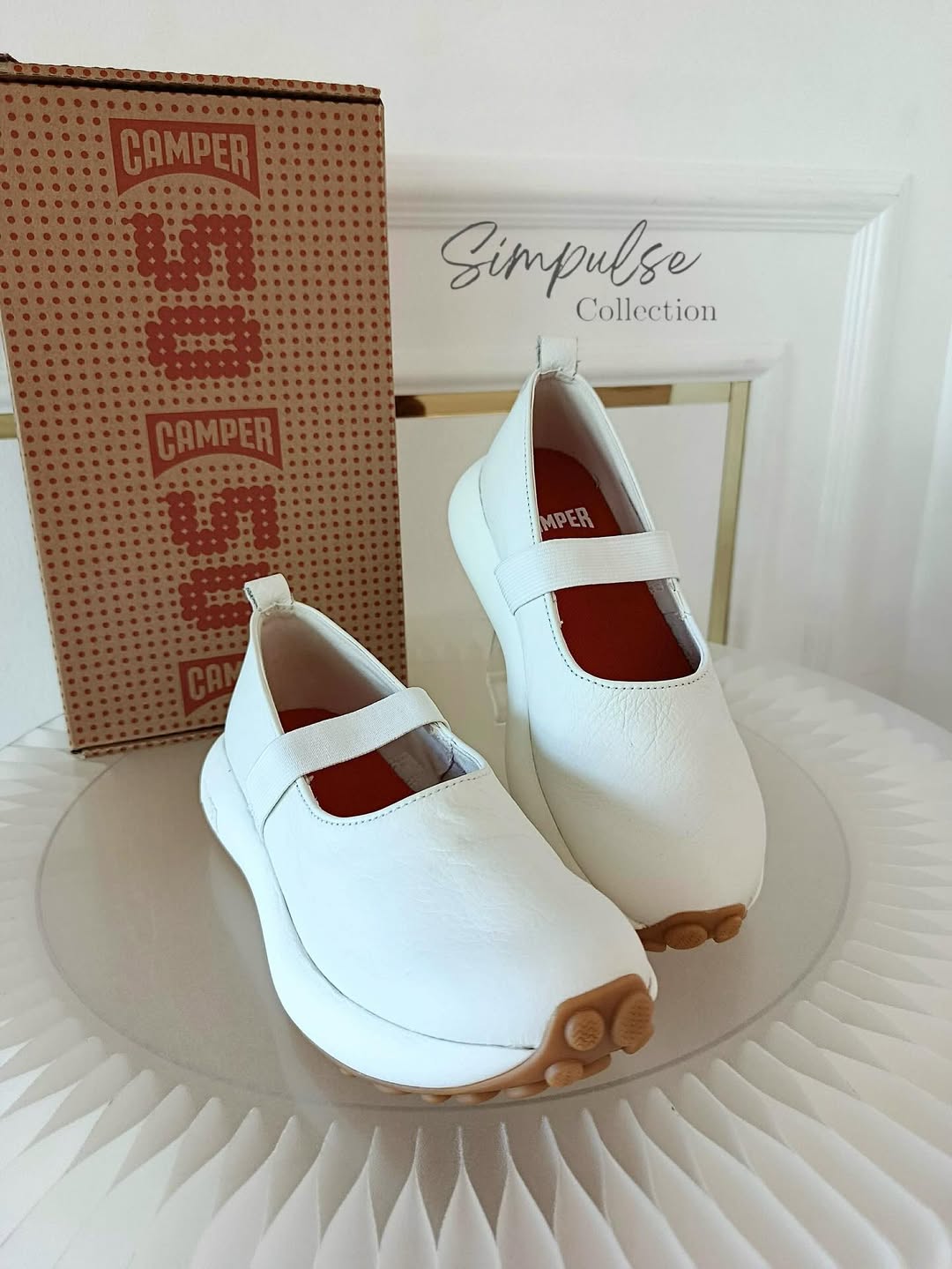 Camper Pelotas Athens Leather Mary Jane