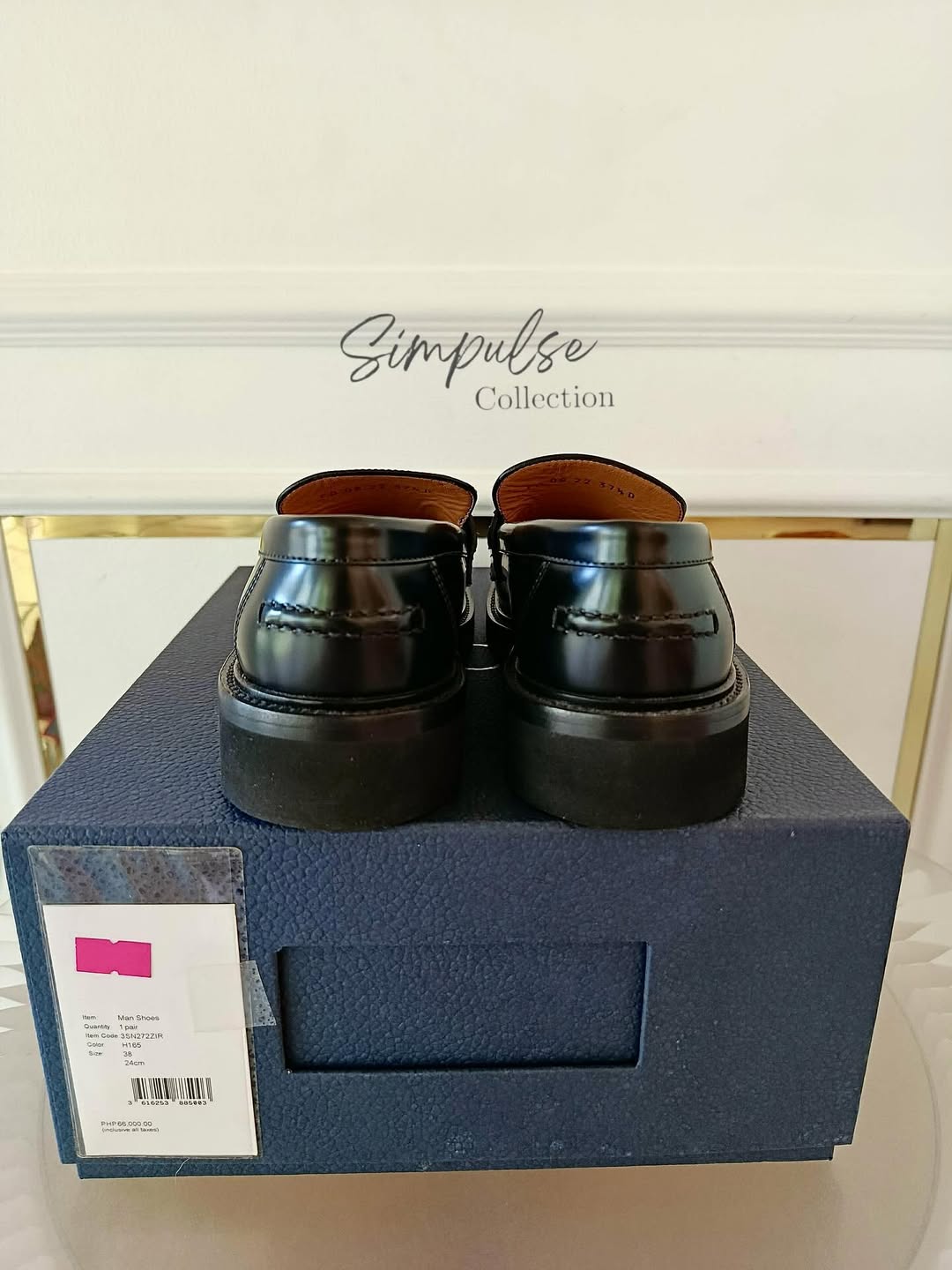 Dior Boy Platform Loafers in Brushed Calfskin