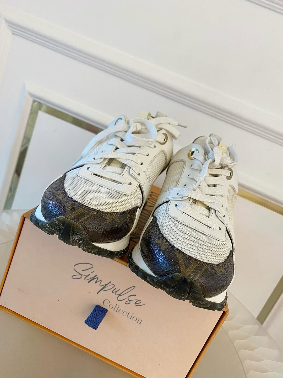 Louis Vuitton Run Away Mono Sneakers