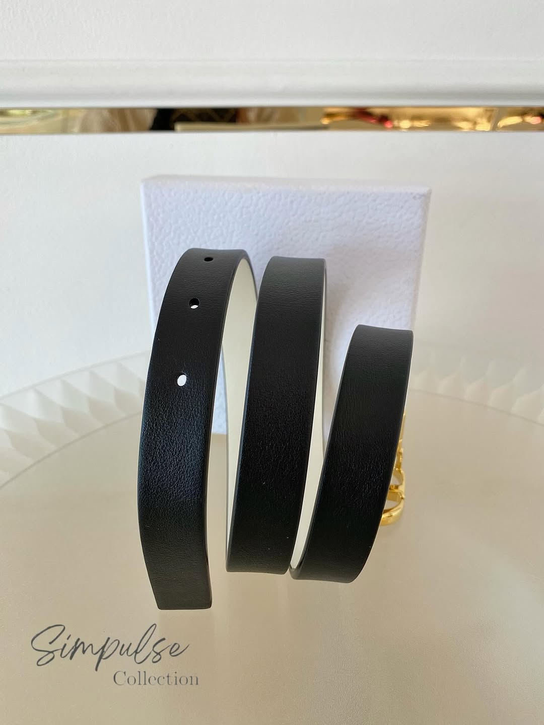 DIOR 30 Montaigne Reversible Belt