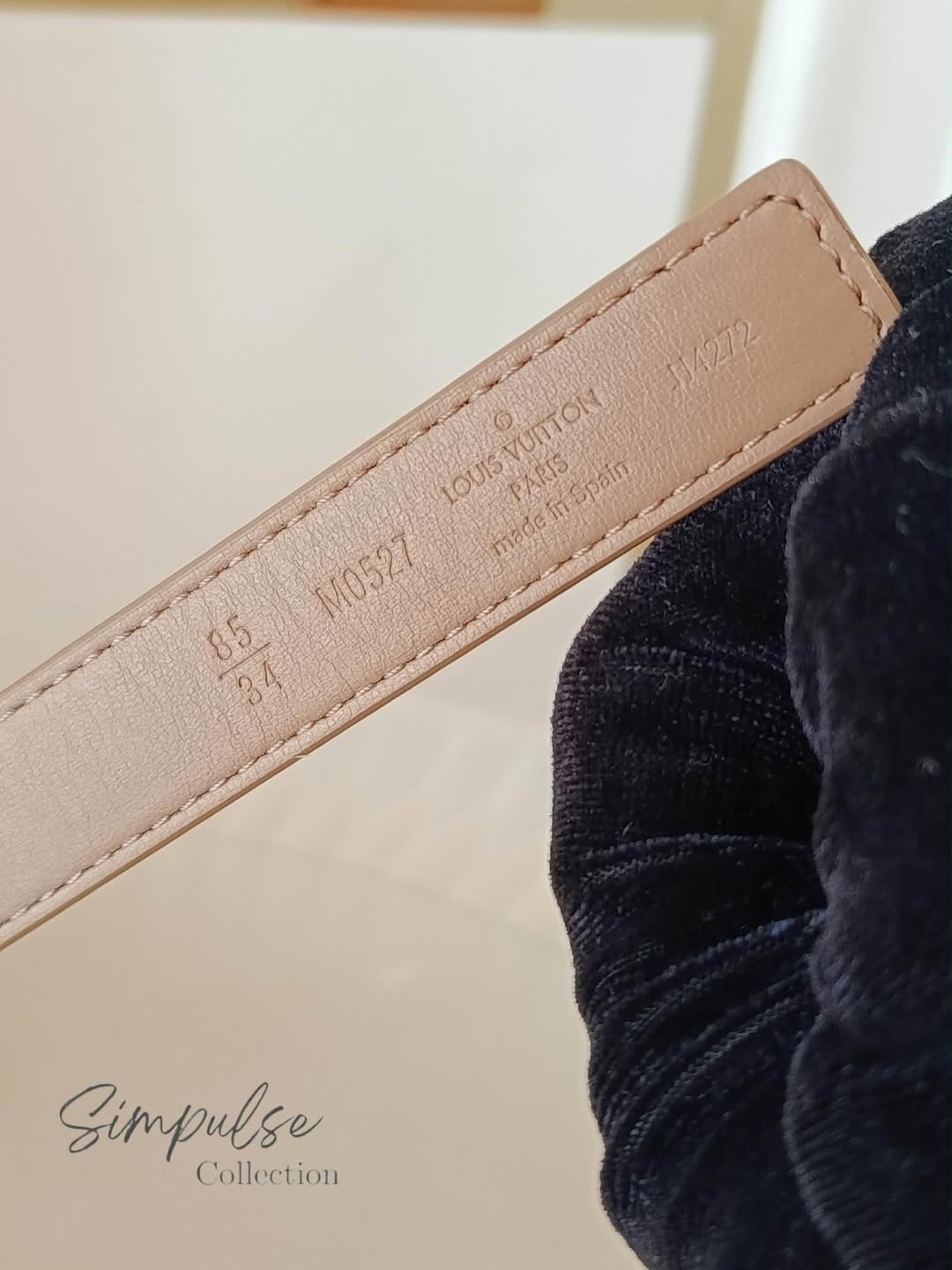 Louis Vuitton Monogram Belt GHW