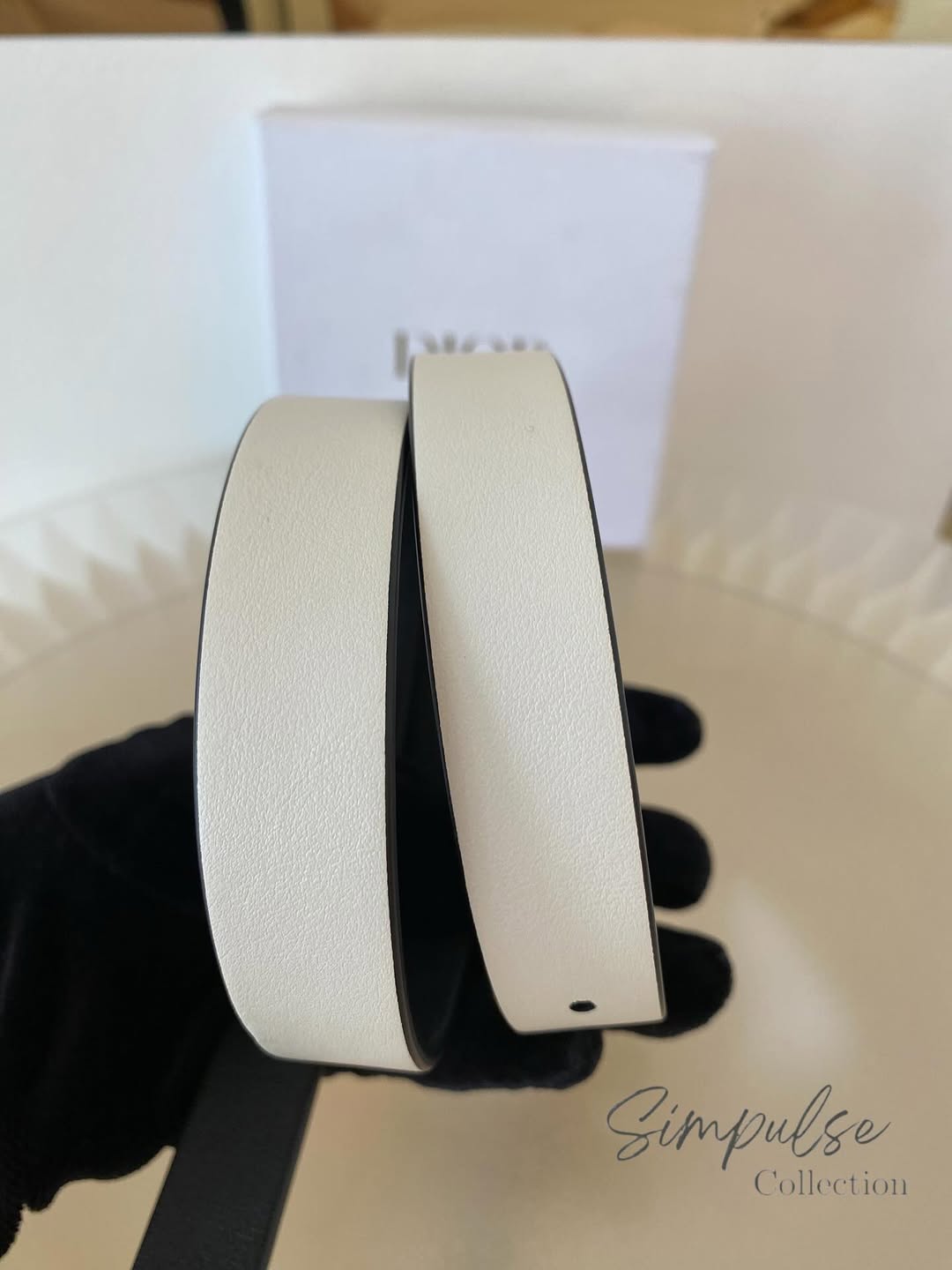 DIOR 30 Montaigne Reversible Belt
