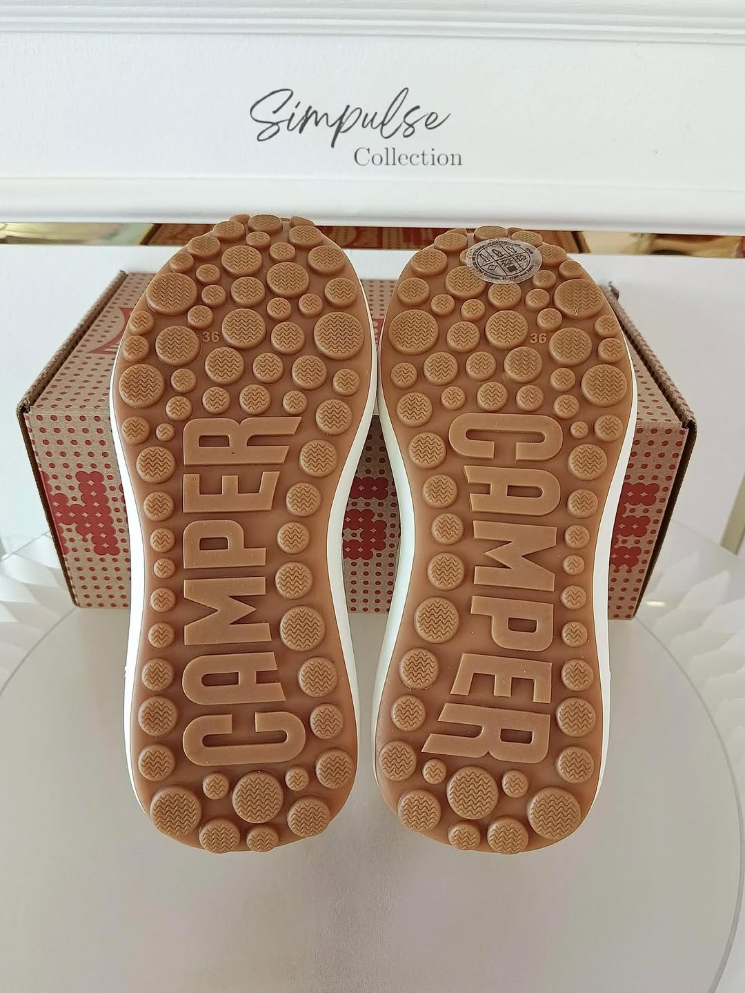Camper Pelotas Athens Leather Mary Jane