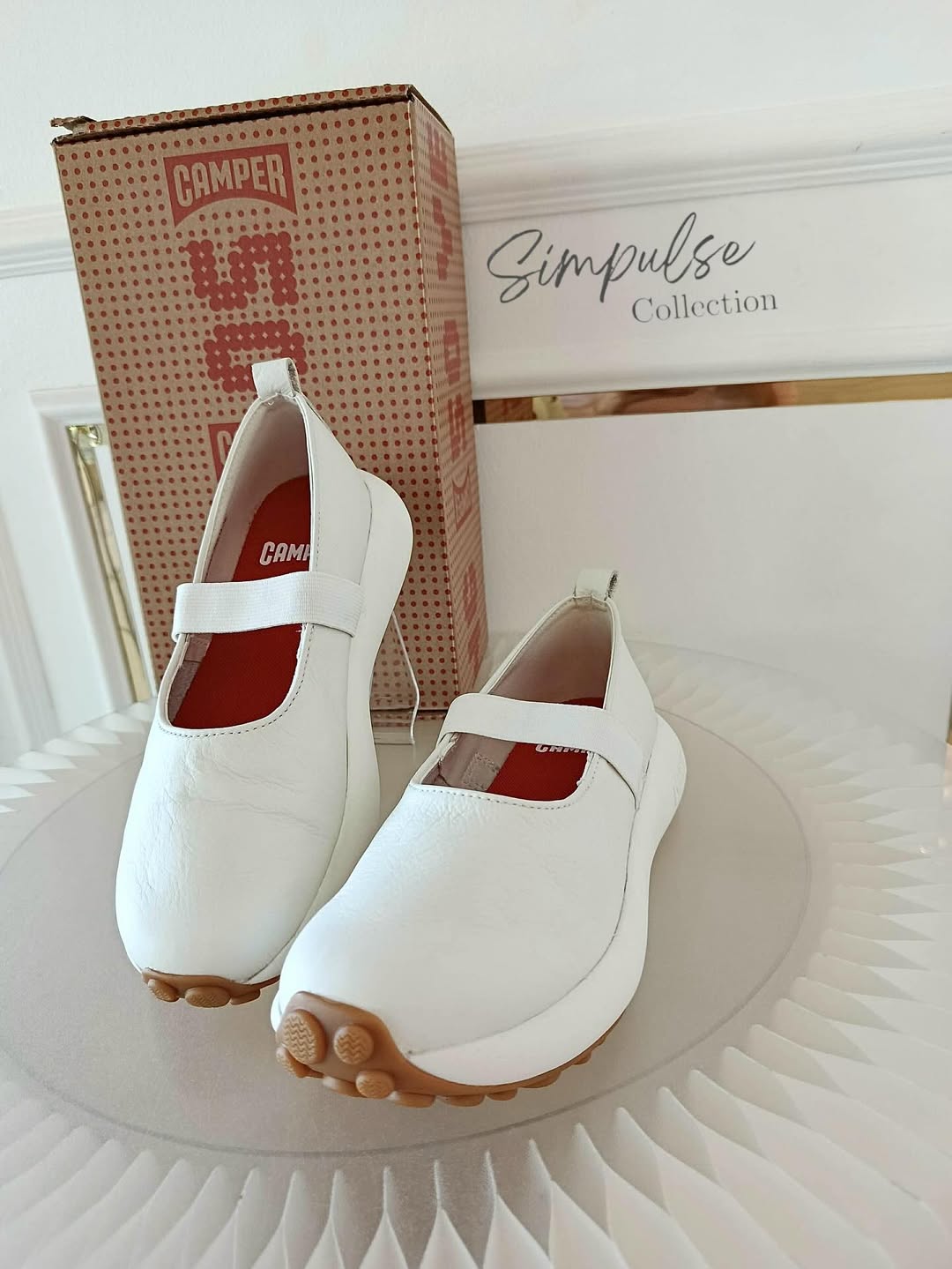 Camper Pelotas Athens Leather Mary Jane