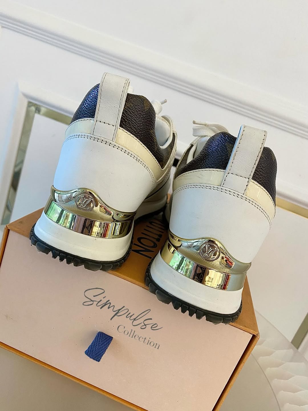 Louis Vuitton Run Away Mono Sneakers