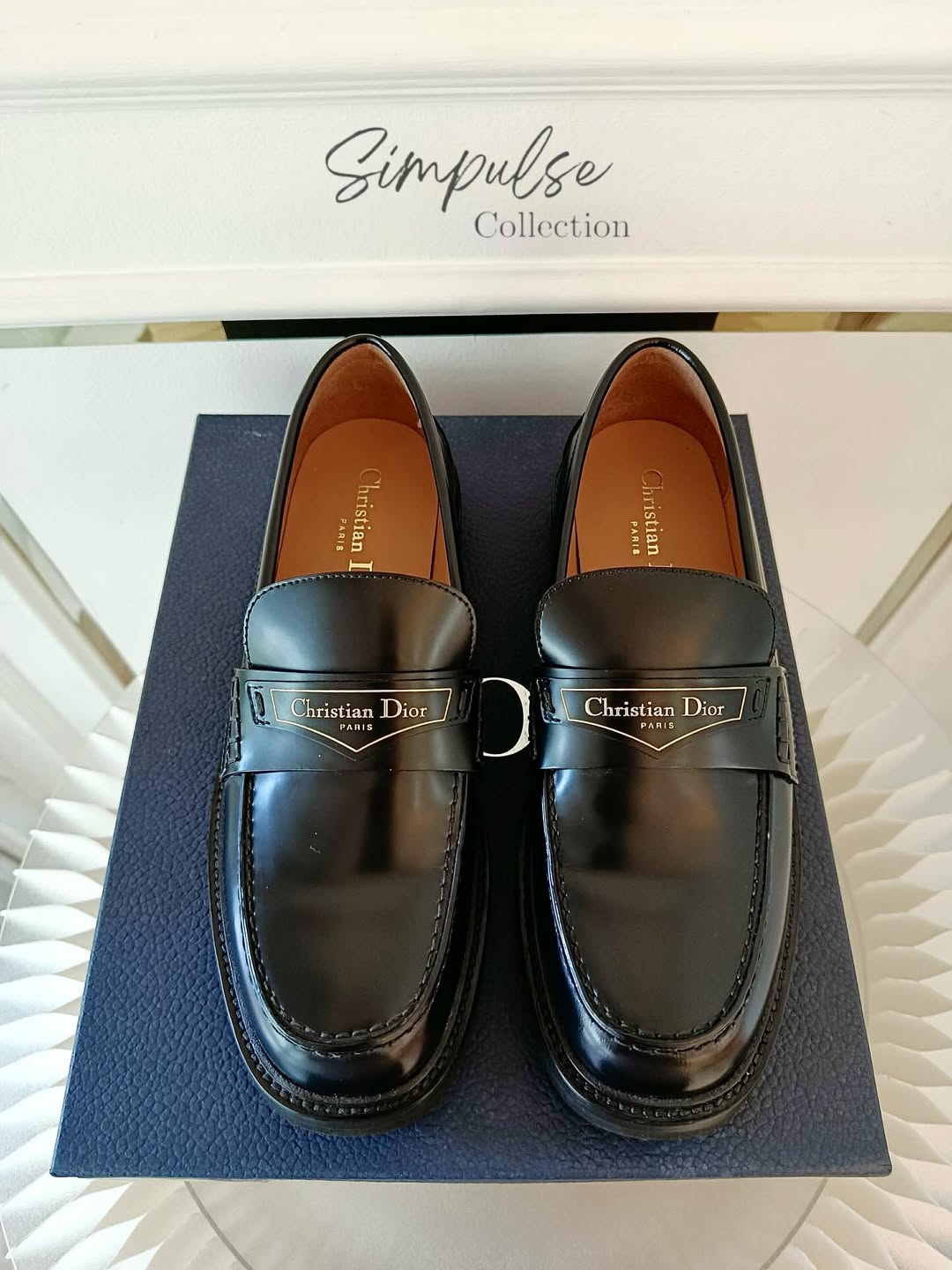 Dior Boy Platform Loafers in Brushed Calfskin