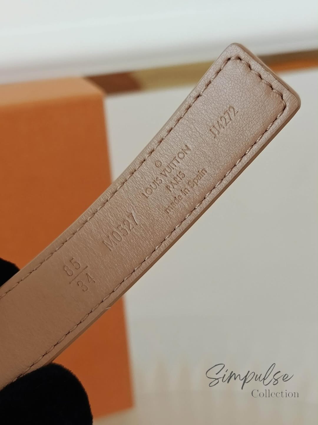 Louis Vuitton Monogram Belt GHW