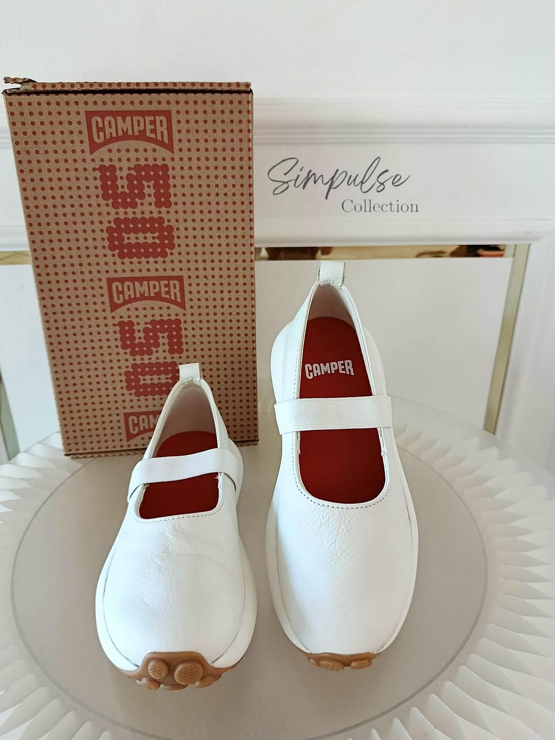 Camper Pelotas Athens Leather Mary Jane