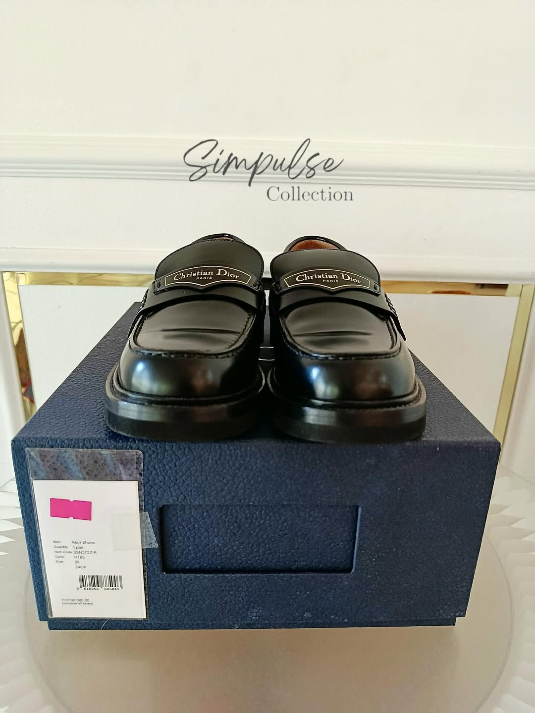 Dior Boy Platform Loafers in Brushed Calfskin