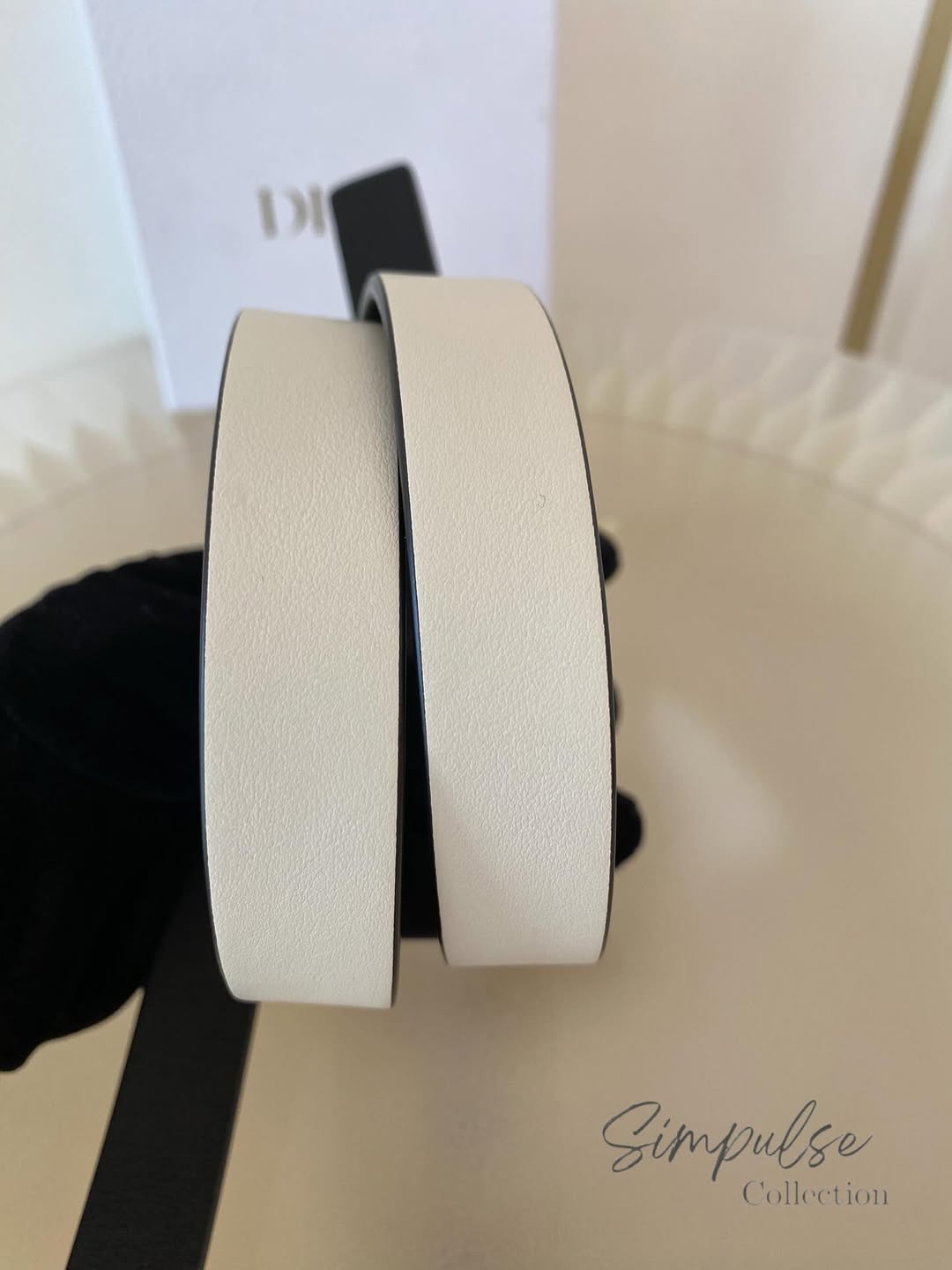 DIOR 30 Montaigne Reversible Belt