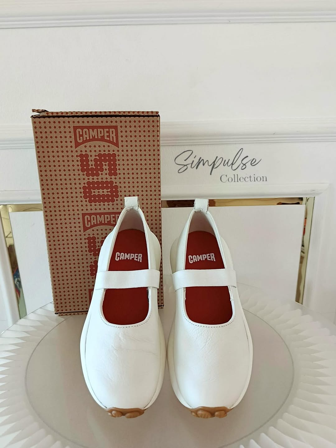 Camper Pelotas Athens Leather Mary Jane