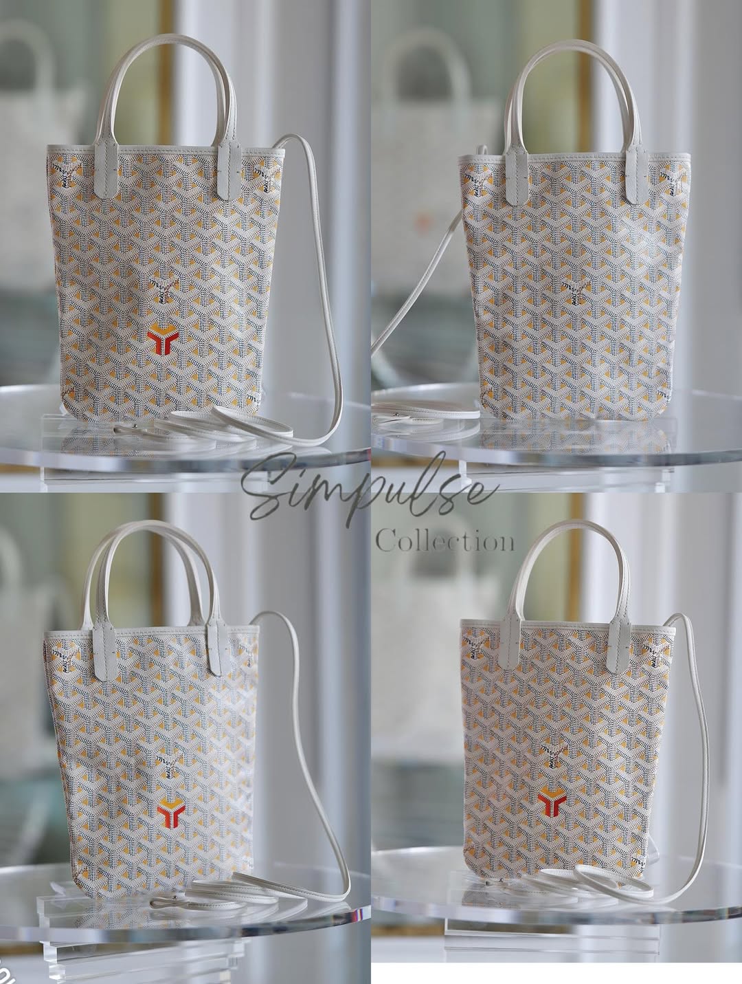 GOYARD Poitiers Claire-Voie Bag