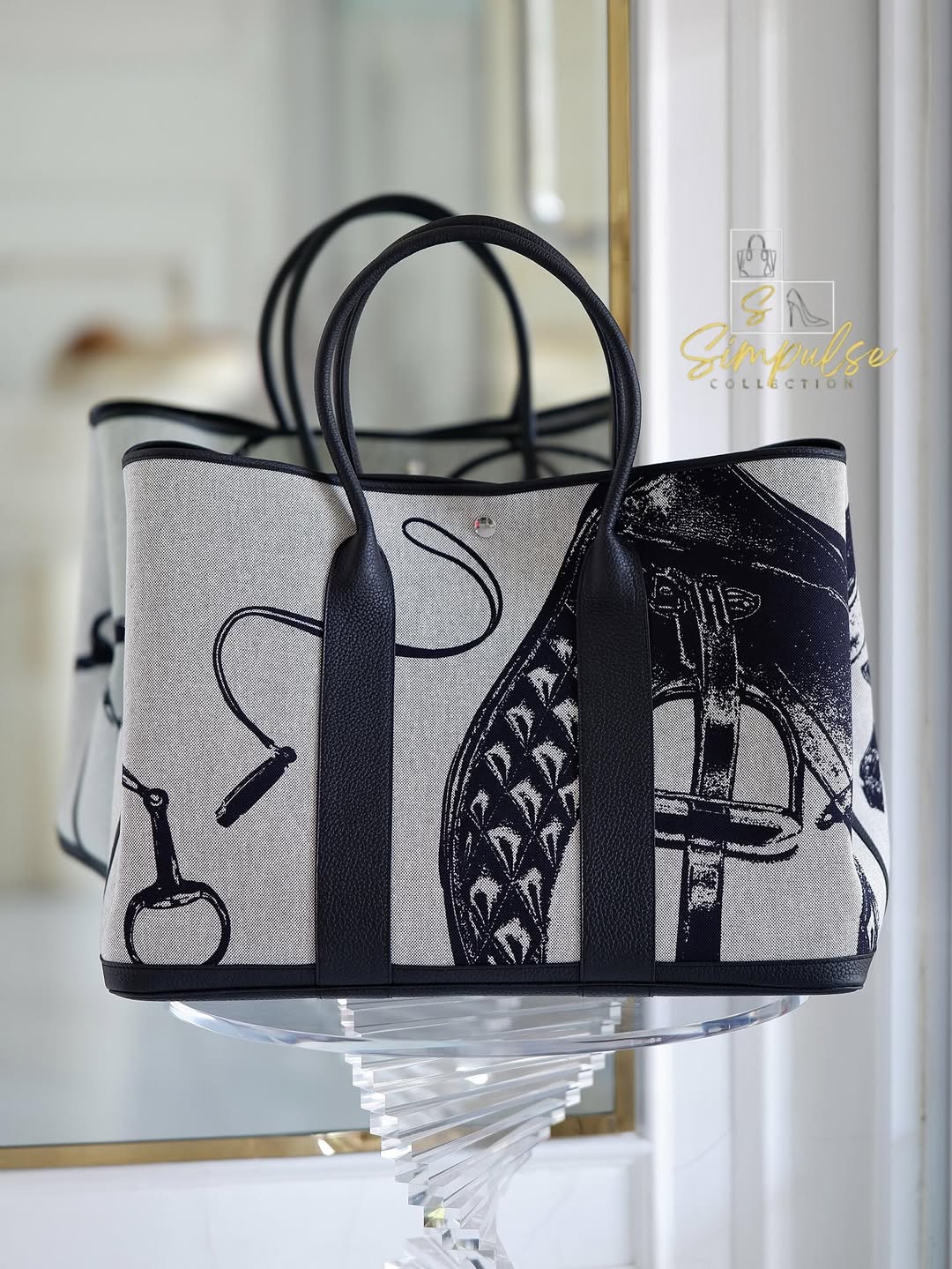 HERMES Garden Party Tote 49 Voyage
